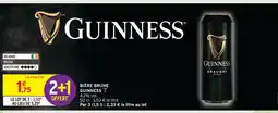 Intermarché Guinness bière brune offre