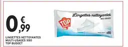 Intermarché Top budget lingettes nettoyantes multi-usages offre