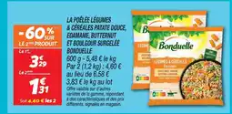Netto Bonduelle la poêlée légumes & céréales patate douce, edamame, butternut et boulgour surgelée offre