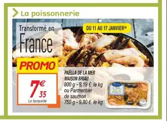 Netto Paella De La Mer Maison Briau offre