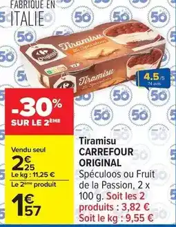 Carrefour Carrefour - tiramisu offre