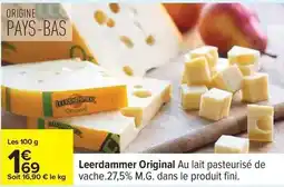 Carrefour Leerdammer - original au lait pasteurisé de vache offre
