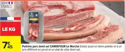 Carrefour Carrefour - le marche existe aussi en demi palette et à un prix offre