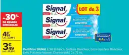 Carrefour Signal - dentifrice eclai offre
