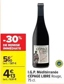 Carrefour I.g.p. méditerranée offre