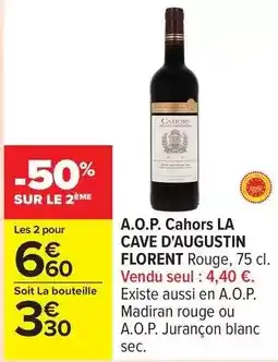 Carrefour Cahors - a.o.p offre