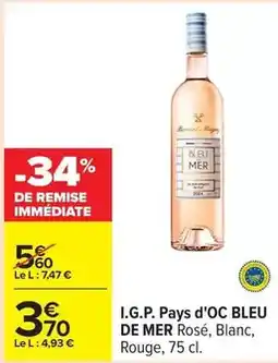 Carrefour I.g.p. pays d'oc offre