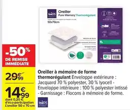 Carrefour Oreiller offre