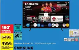 Carrefour Samsung - téléviseur qled 4k réf. : 5507fgarticle offre