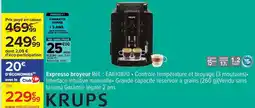 Carrefour Krups - expresso broyeur réf.: eas106760 offre