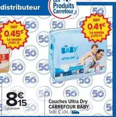 Carrefour Carrefour - couches ultra dry offre