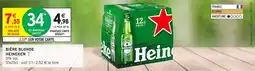 Intermarché Express Bière blonde heineken offre