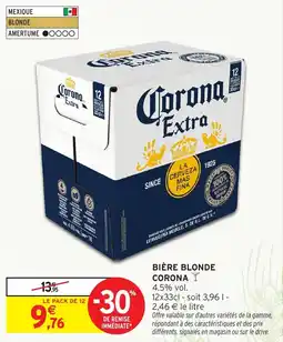 Intermarché Express Bière blonde corona offre