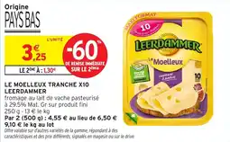 Intermarché Express Le moelleux tranche x10 leerdammer offre