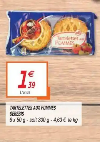 Netto Tartelettes Aux Pommes Serebis offre