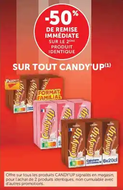 Super U Sur tout candy'up offre
