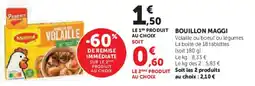 Super U Bouillon maggi offre