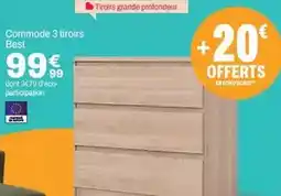 BUT Commode 3 tiroirs offre