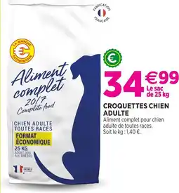 Delbard Croquettes chien adulte offre