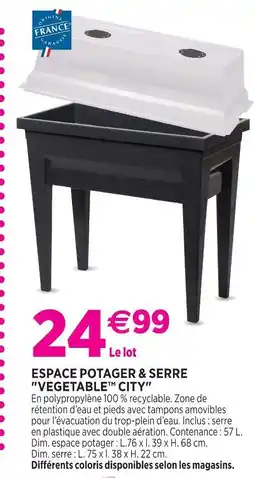 Delbard Espace potager & serre vegetable city offre