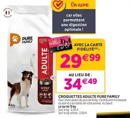 Delbard Pure family croquettes adulte pure family offre