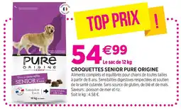 Delbard Pure origine croquettes senior pure origine offre