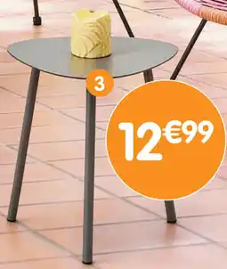 b&m Table d'appoint en métal offre