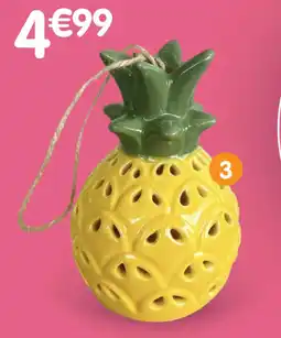 b&m Carrillon ananas en porcelaine offre