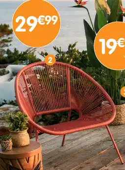 b&m Fauteuil carmen offre