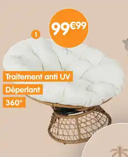 b&m Fauteuil papasan offre