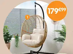 b&m Fauteuil oeuf suspendu louxor offre