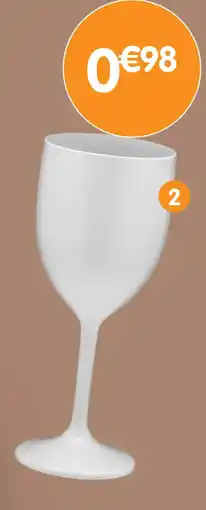 b&m Verre à vin uni offre