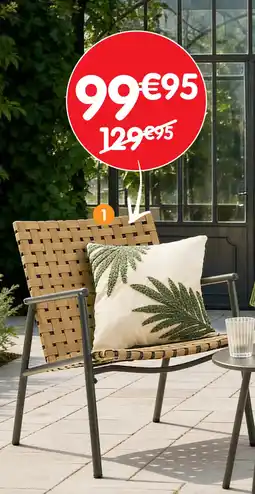 b&m Salon de jardin 2 personnes offre