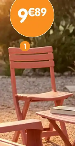 b&m Chaise pliante komodo offre