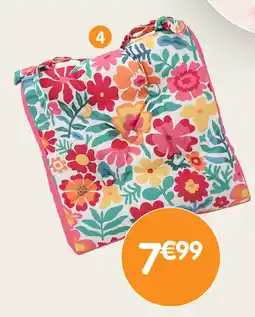 b&m Galette de chaise imprimée offre