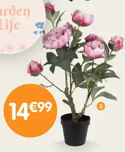 b&m Arbuste pivoine artificiel offre