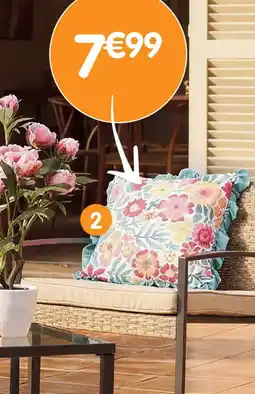 b&m Coussin imprimé offre