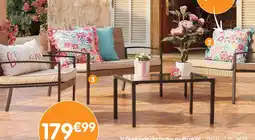 b&m Salon de jardin valence 4 personnes offre