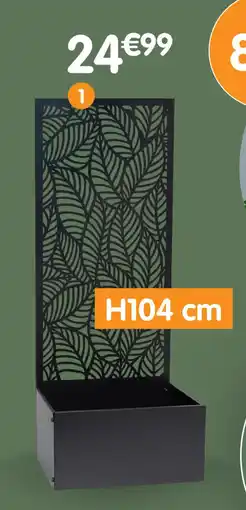 b&m Jardinière xl en métal offre