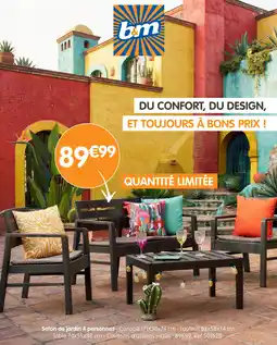 b&m Salon de jardin 4 personnes offre
