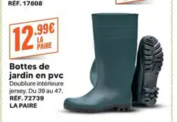 Shopix Bottes de jardin en pvc offre