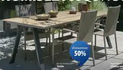 JYSK JUTLANDIA Table de jardin offre
