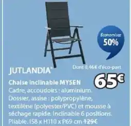 JYSK MYSEN Chaise inclinable offre