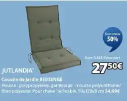 JYSK REBSENGE Coussin de jardin offre