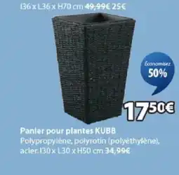 JYSK KUBB Panier pour plantes offre