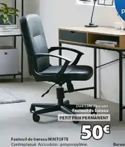 JYSK NIMTOFTE Fauteuil de bureau offre