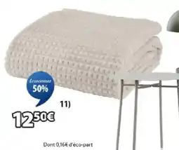 JYSK HAGTORN Plaid en tissue molletonné offre