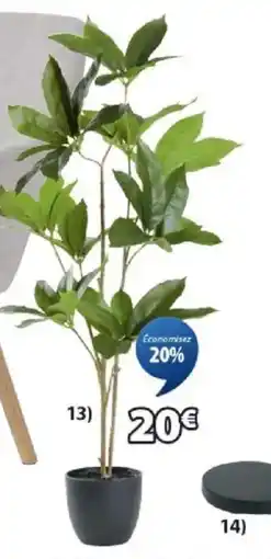 JYSK TRISTAN Plante artificielle offre