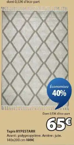 JYSK RYPESTARR Tapis offre