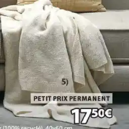 JYSK HUMLE Plaid offre